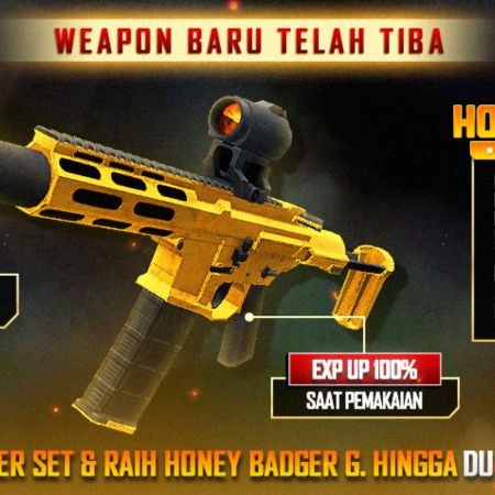 Honey Badger Gold, Senjata Sub Machine Gun Terbaru di Point Blank Resmi Dirilis!