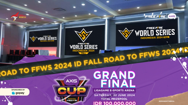 AXIS CUP Free Fire Season 5 Rebutkan Hadiah 100 Juta Plus Tiket FFWS Fall 2024!