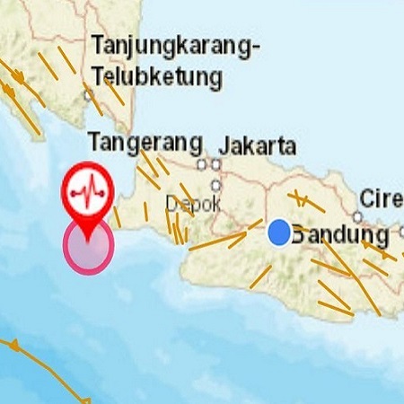 Reaksi Streamer Panik Saat Gempa Banten
