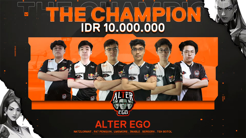 Alter Ego Juara SteelSeries Prime Invitational 2021 Indonesia!