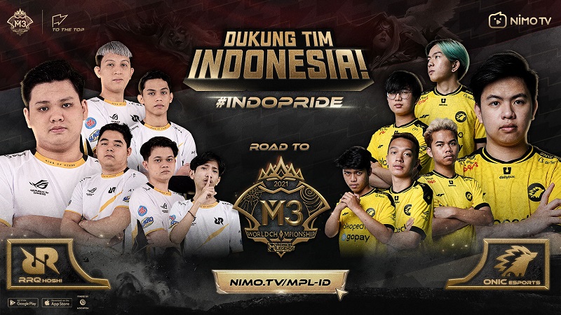 Ajak Gamer Dukung #IndoPride, NimoTV Siarkan Ajang M3!