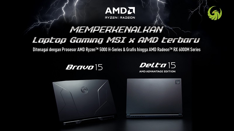 Perkuat Line-up Laptop Gaming, MSI Rilis Delta 15 dan Bravo 15!
