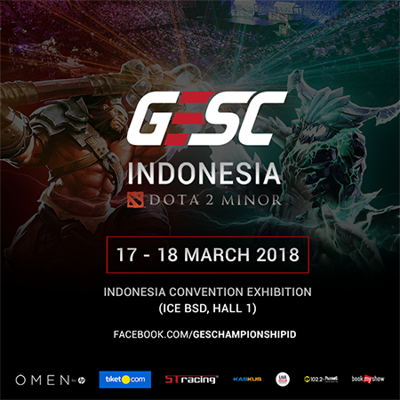8 Tim Terbaik Indonesia Berebut Tiket Main Event GESC Indonesia 2018