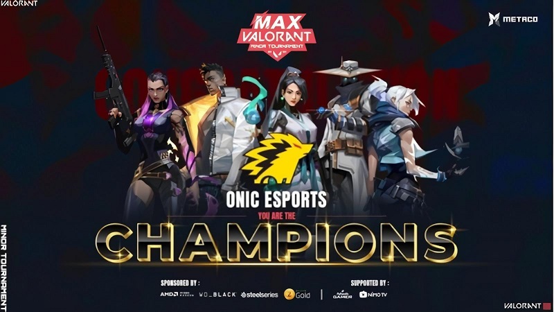 ONIC Esports Juarai MAX VALORANT Minor Tournament 2020!