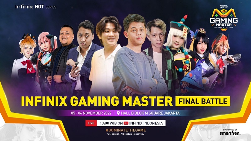 Final Infinix Gaming Master Meriah dengan Prize Pool Ratusan Juta Rupiah