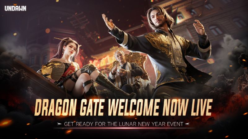 Sambut Tahun Naga Kayu, Garena Undawn Hadirkan  Event ‘Dragon Gate Welcome’!