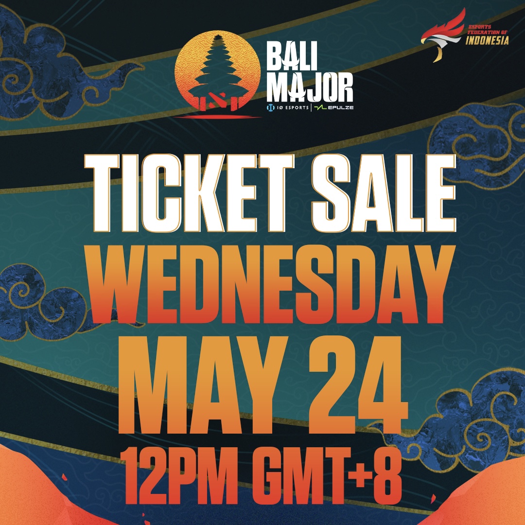 Tiket Bali Major 2023 Tersedia Mulai 24 Mei