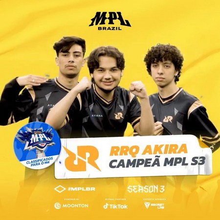 Back to Back! RRQ Akira Jawara MPL Brazil Season 3!