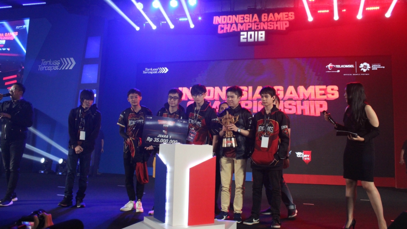 Renegades Angkat Trofi ‘Terakhir’ di Indonesia Games Championship 2018