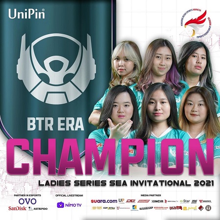 Belletron Era Ukir Sejarah di UniPin Ladies Series SEA Invitational!