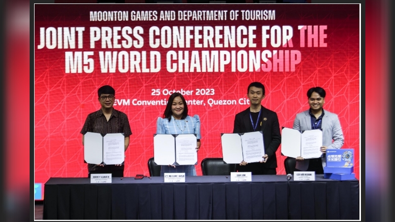 Moonton dan Departemen Pariwisata Filipina Jalin Kerjasama Sukseskan M5
