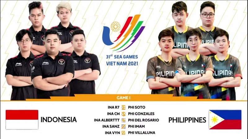 Final MLBB SEA Games Vietnam, Ini Draft & Skuad Indonesia vs Filipina!