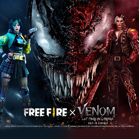 Login Sekarang dan Dapatkan Item Eksklusif Free Fire x Venom!