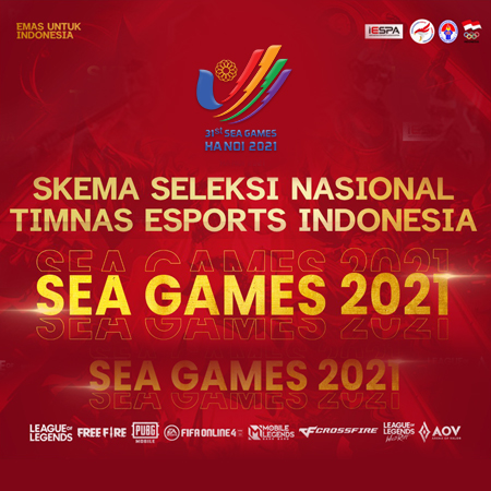 Skema Seleksi Nasional Timnas Esports Indonesia di SEA Games 2021