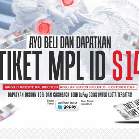 Perjalanan ke Kota Kembang, Tiket Regular Season MPL ID Season 14 Resmi Didagang!
