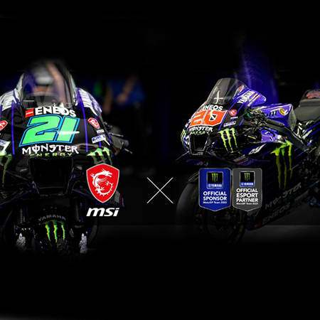 MSI Resmi Jadi Sponsor & Partner Esports Yamaha MotoGP