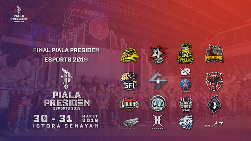 Hari Pertama Piala Presiden Esports 2019, Meriah!