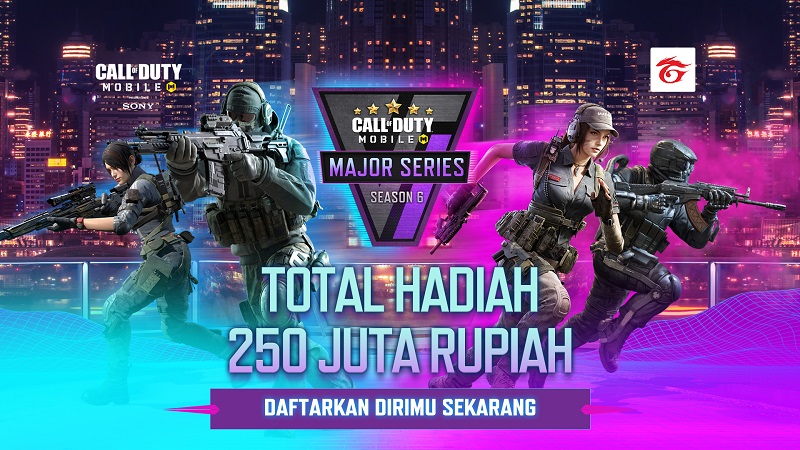Berhadiah 250 Juta Rupiah, CODM Major Series Season 6 Siap Bergulir