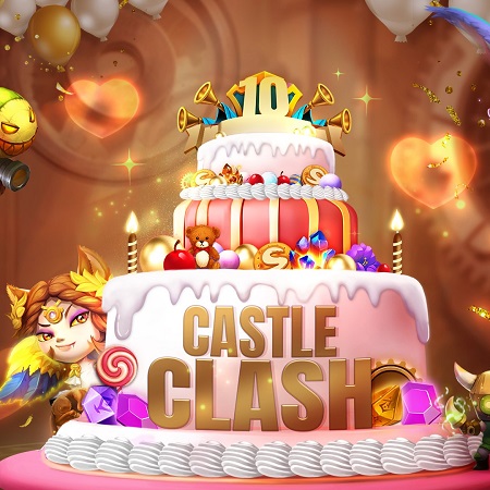 Banjir Hadiah di Perayaan Ulang Tahun ke-10 Castle Clash!