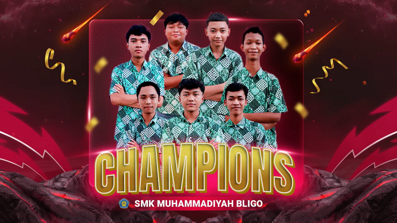 SMK Muhammadiyah Bligo Keluar Sebagai Juara Liga Ekskul Akademi 2024