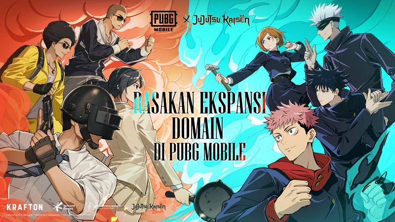 Bernuansa Anime, Kolaborasi PUBG MOBILE x Jujutsu Resmi Hadir!