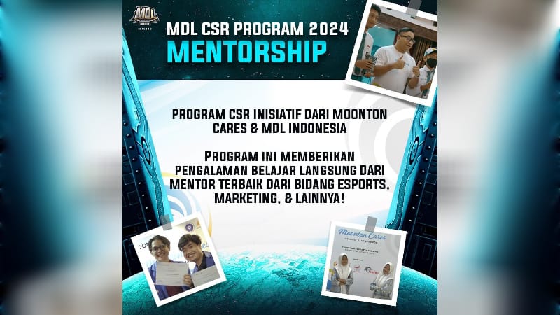 MDL Mentorship Program 2024, Kesempatan Anak Muda Kerja di Moonton!