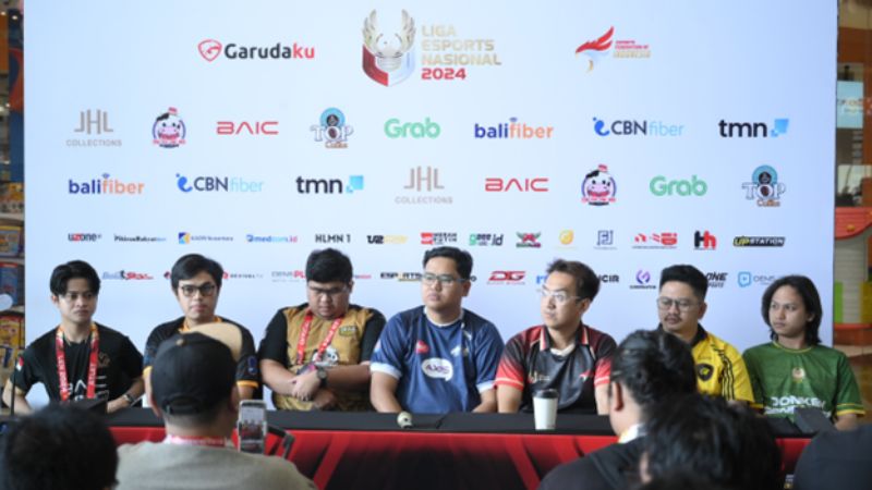 Press Conference Playoff Liga 1 Esports Nasional 2024 – Persiapan 6 Tim Menuju Pertarungan Puncak