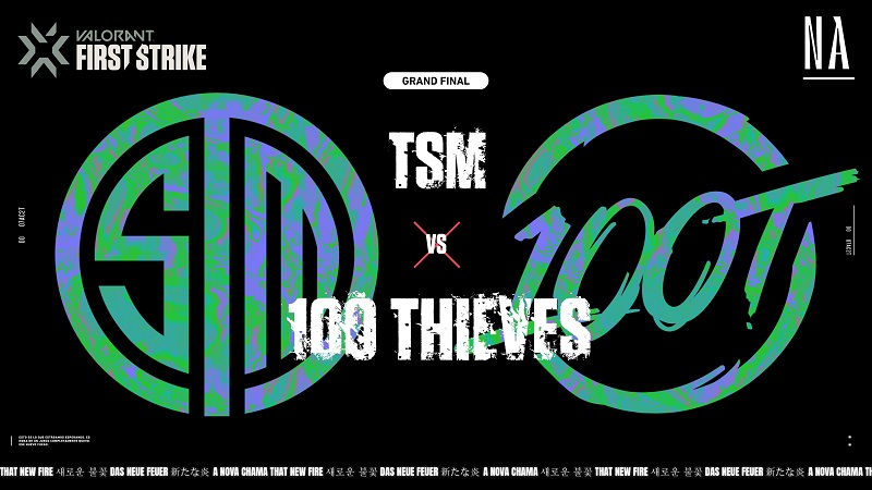 TSM & 100 Thieves Bentrok di VALORANT First Strike NA Finals!