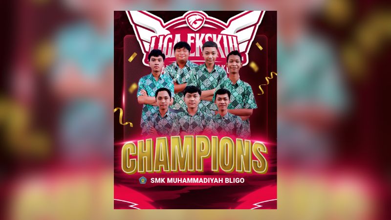 SMK Muhammadiyah Bligo Juara Liga Ekskul Akademi 2024