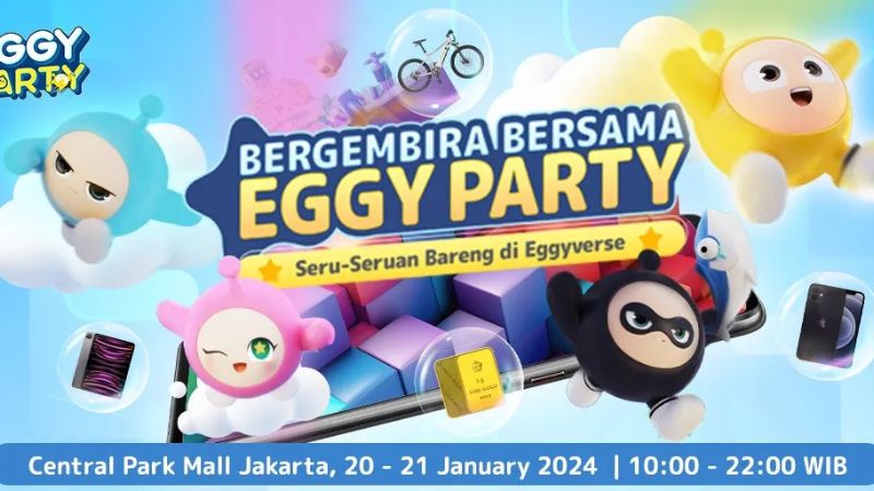 Eggy Party: Festival Kegembiraan dan Hiburan di Central Park Mall