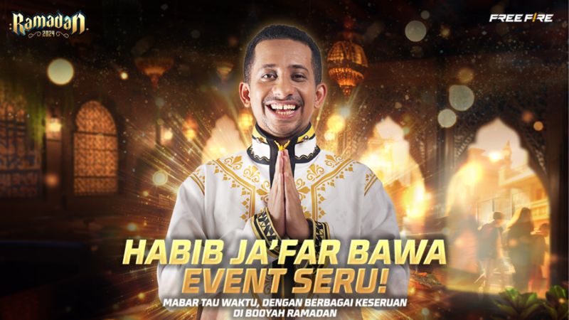 Booyah Ramadan! Free Fire dan Gandeng Habib Ja'far Ajak Para Pemain  Untuk 'Mabar Tau Waktu' di Bulan Suci