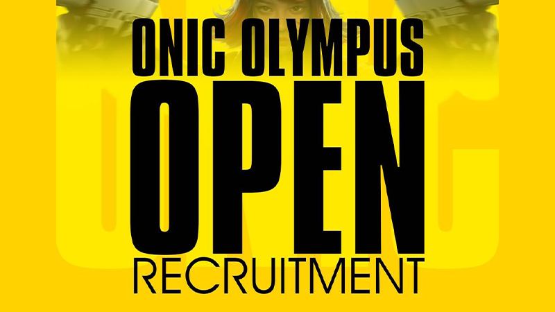 ONIC Olympus Buka Lowongan Pro Player, Saatnya Unjuk Skill Booyah!
