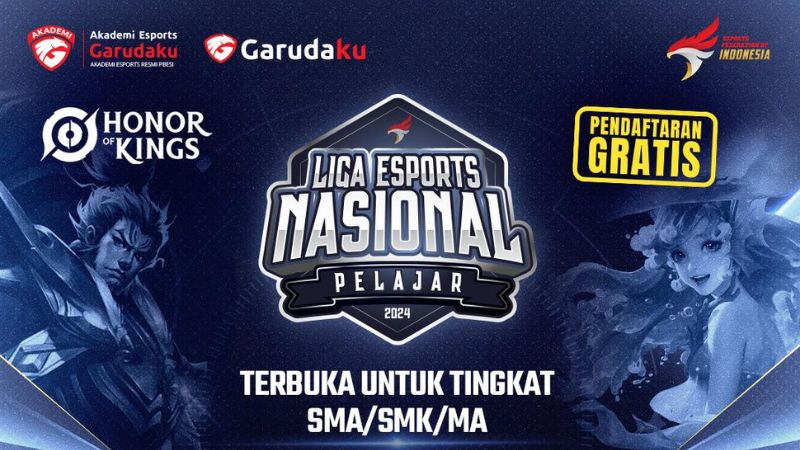 Honor of Kings Indonesia dan LEN Pelajar 2024 Gelar Turnamen Esports