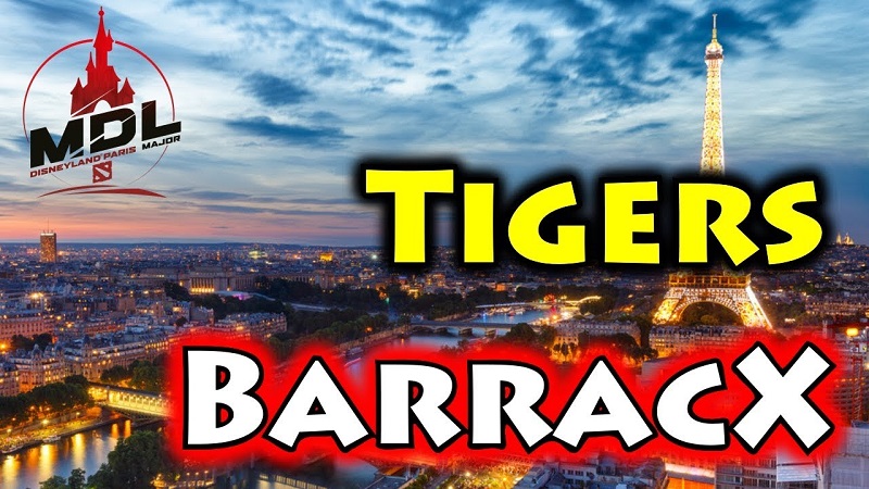 PG.BarracX Jadi Batu Sandungan Tigers ke Disneyland Major