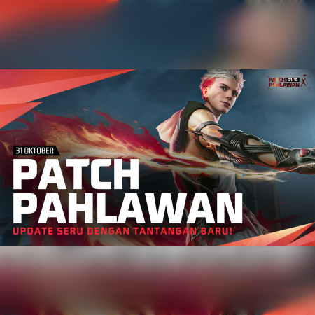 November, Garena Luncurkan Update Baru Free Fire "Patch Pahlawan"