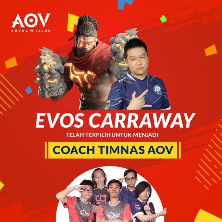 EVOS Carraway - Membangun Mindset Juara Timnas AOV Indonesia
