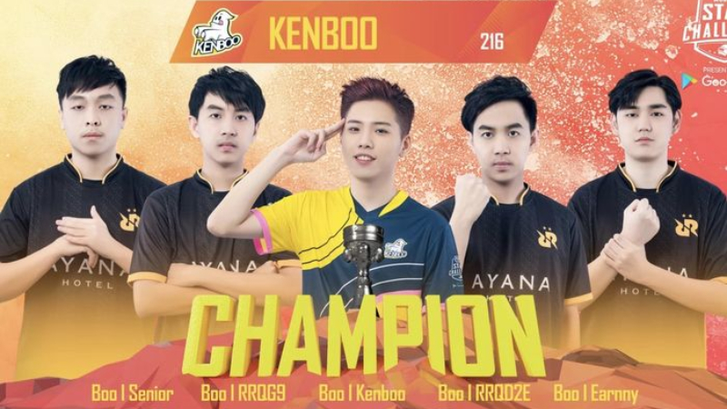 RRQ + Kenboo Sabet Trofi PMSC 2019, Bigetron Runner-up!