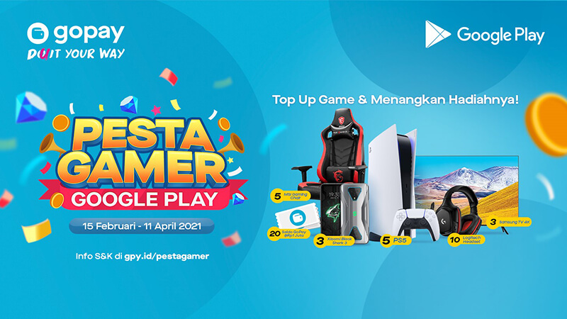 Ikutan Pesta Gamer Google Play, Bisa Dapat PS5, Black Shark 3 & TV 4K!