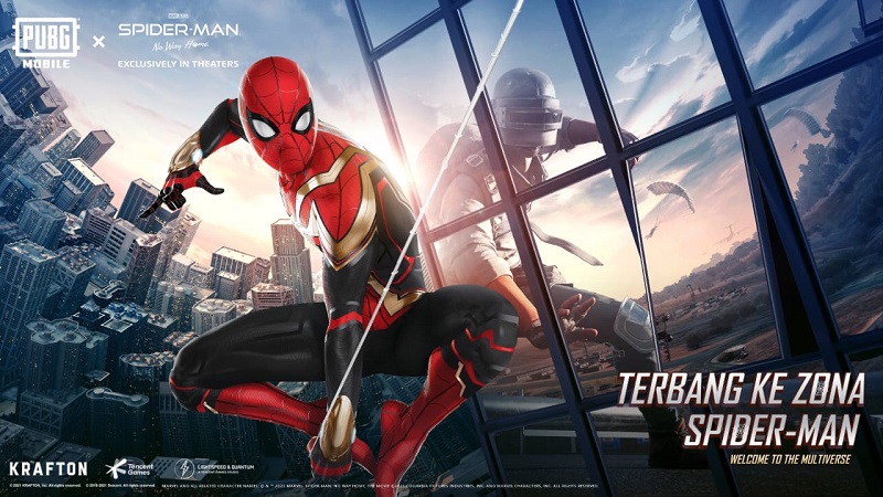 Gandeng Sony Pictures, PUBG Mobile Hadirkan Spider-Man!