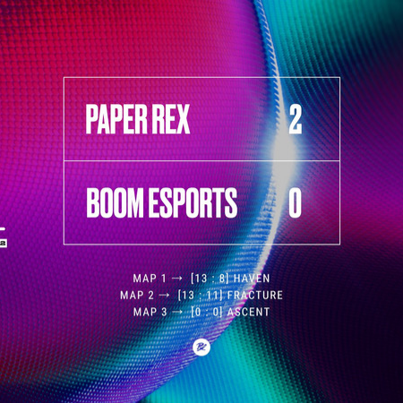 Paper Rex Tumbangkan BOOM Esports 2-0 Di VCT APAC Stage 2!