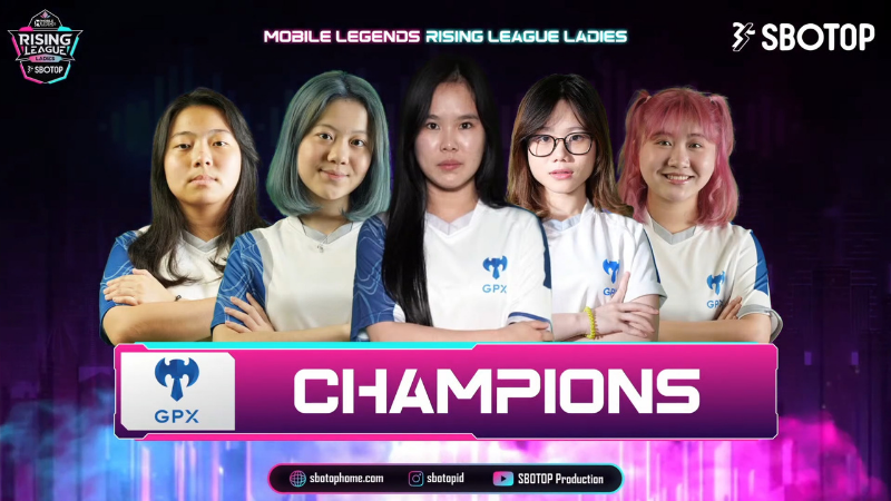 GPX Basreng Juarai Rising League Ladies 2022!