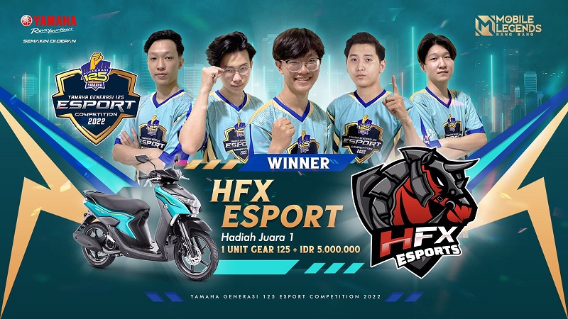 Tumbangkan Madura Prime, HFX Esports Juara di YGEC 2022!