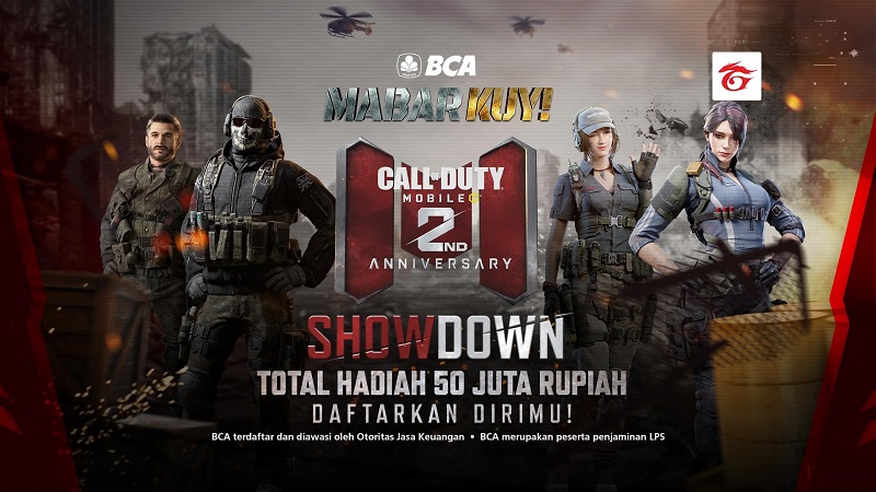 BCA Mabar Kuy Meriahkan Ulang Tahun Ke-2 Call of Duty Mobile