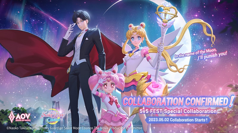 Gemes! Arena of Valor Jalin Kolaborasi dengan Sailor Moon