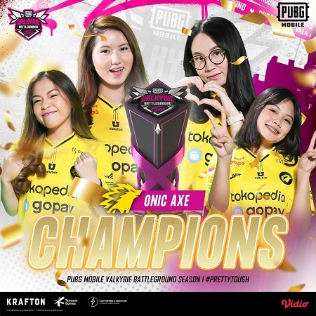 Harapan Juara PMVB untuk Turnamen PUBGM Ladies Musim Kedua
