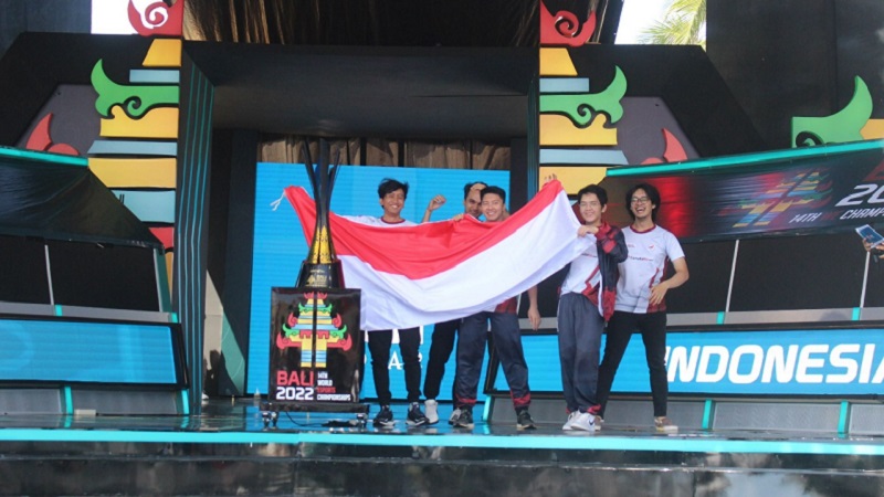 Kelas! Timnas DOTA 2 Indonesia Juara IESF Bali-14