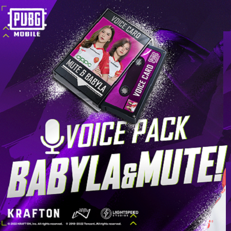 Cara Mudah Dapatkan Voice Pack Baru PUBG Mobile, Babyla & Mute!