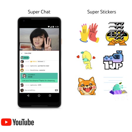 Super Chat dan Super Stickers Hadir, Berikan Rasa Baru Untuk Kreator!
