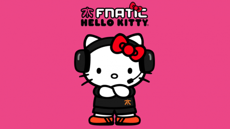 Kolaborasi dengan Fnatic, Hello Kitty Sambangi Esports