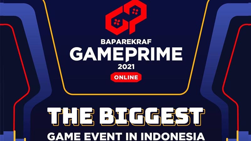 Catat, Ini Jadwal Lengkap Baparekraf Game Prime 2021 Online!